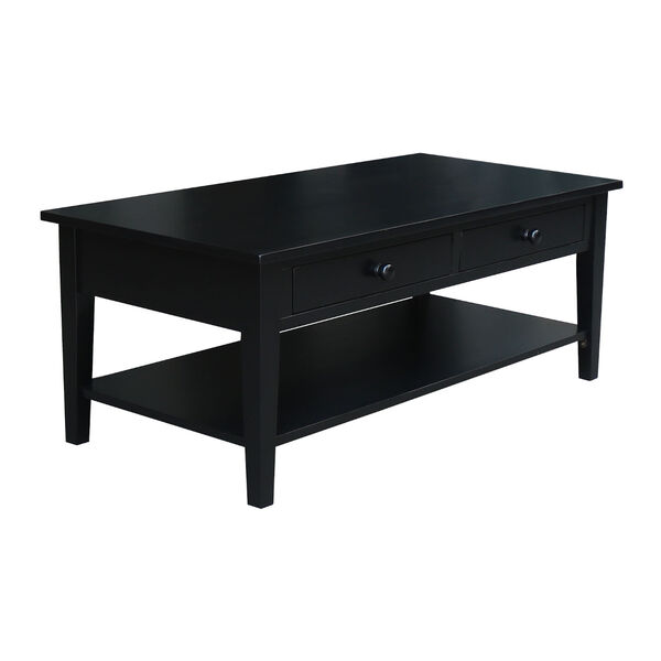 Spencer Black Coffee Table, image 1