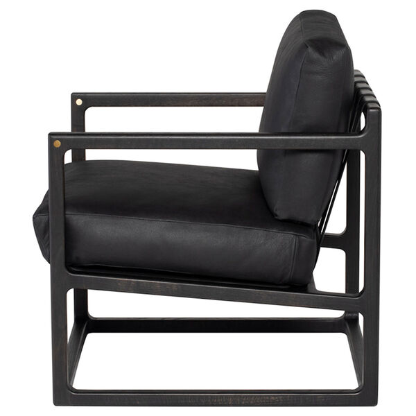 Lian Black Occasional Chair, image 3
