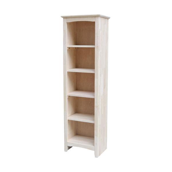 Beige Bookcase with Four Shelves, image 1