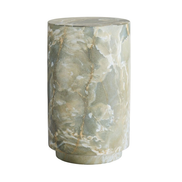 Herbie Jade Faux-Marble Accent Table, image 1