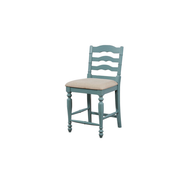 Lincoln Antique Blue Counter Stool, image 1