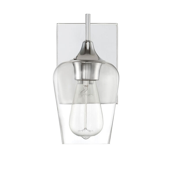Selby Polished Chrome One-Light Wall Sconce, image 5