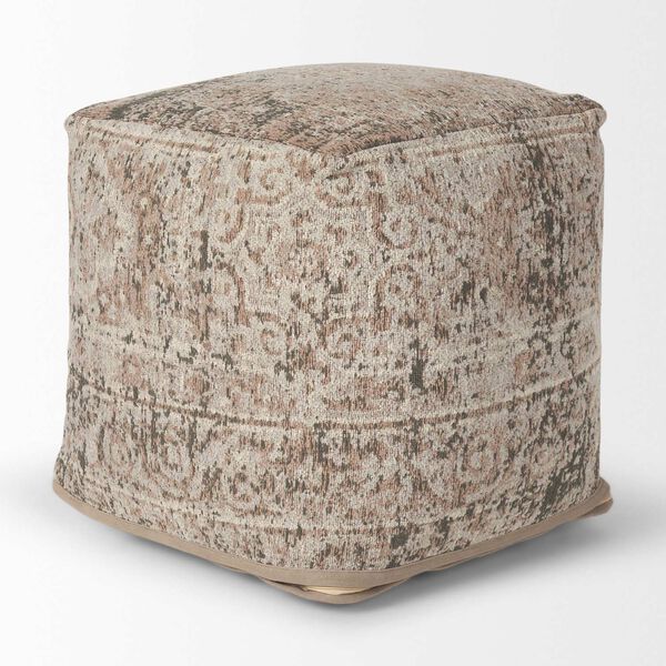 Khloe Small Taupe Pouf, image 4
