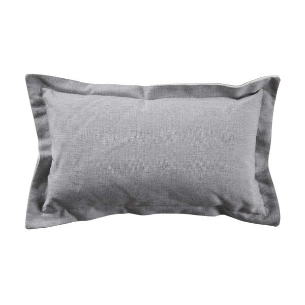 Verona Stone 14 x 24 Inch Pillow with Linen Double Flange, image 1