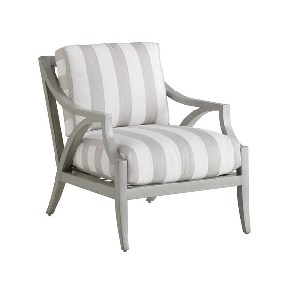 Silver Sands Soft Gray Lounge Chair, image 1