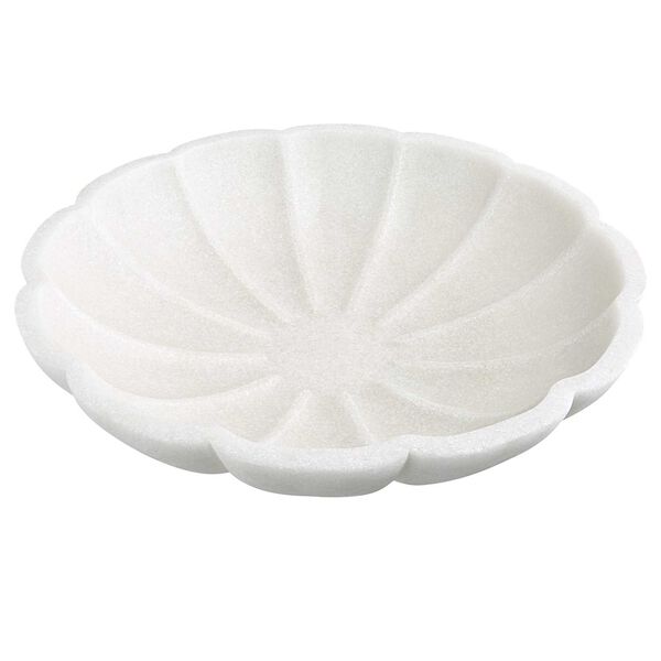 Petal Ivory Ricestone Decorative Bowl, image 4