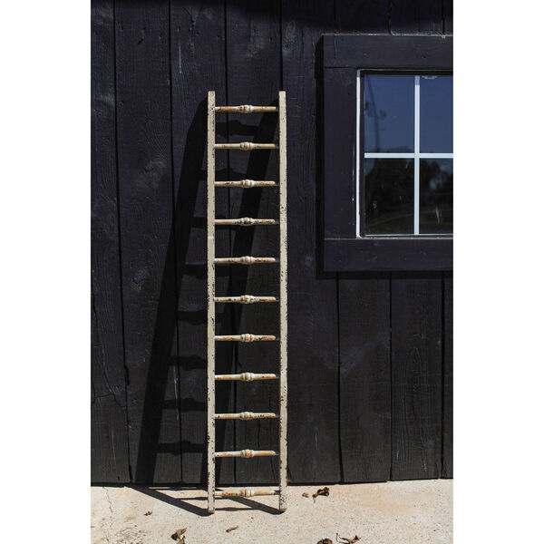 Decorative Wood Ladder, image 1