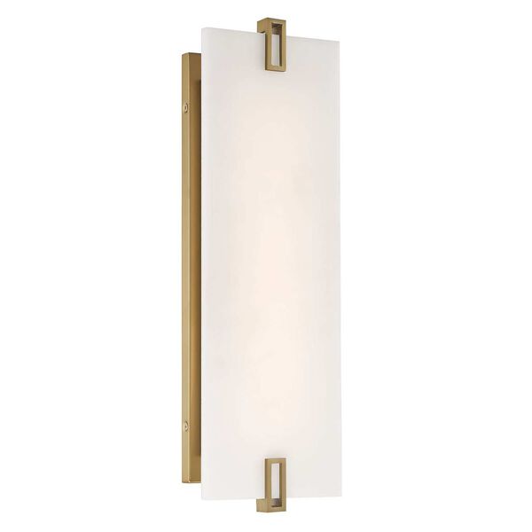 Aizen Soft Brass 20-Inch LED Wall Sconce, image 1