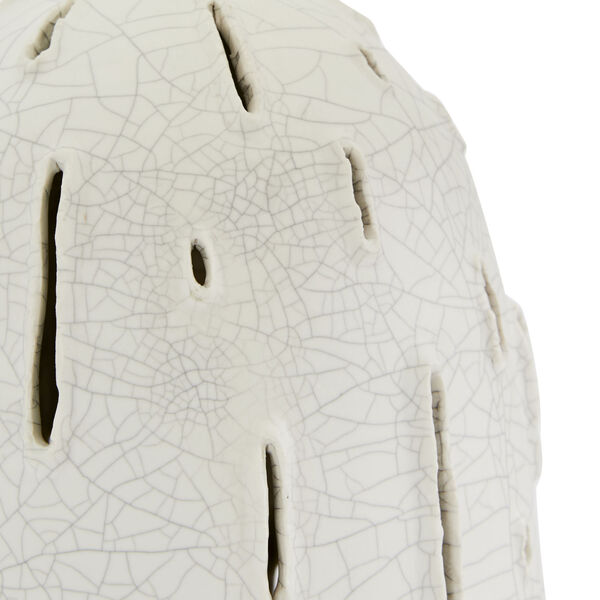 Grotto White Stained Crackle One-Light Table Lamp, image 5