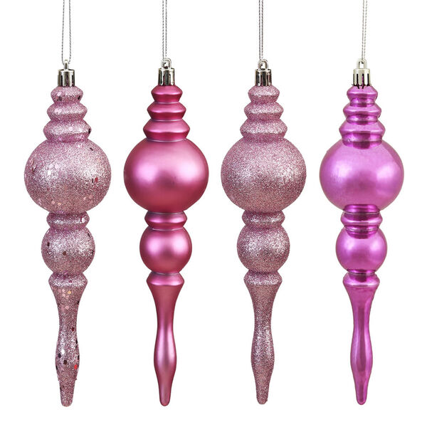 Mauve Assorted Finial, Set of Eight, image 1