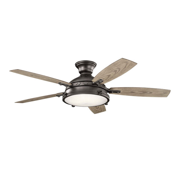Hatteras Bay Anvil Iron 52-Inch LED Ceiling Fan, image 1