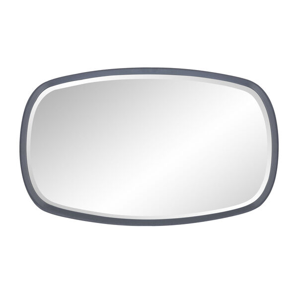Asher Charcoal Gray Oval Mirror, image 4