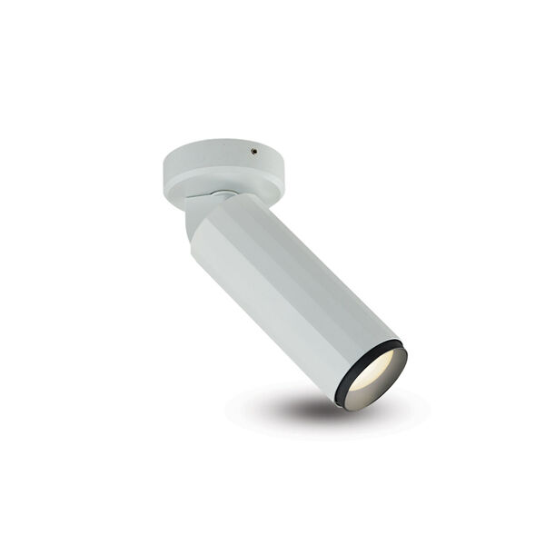 Orbit White Adjustable LED Flush Mounted Spotlight, image 2