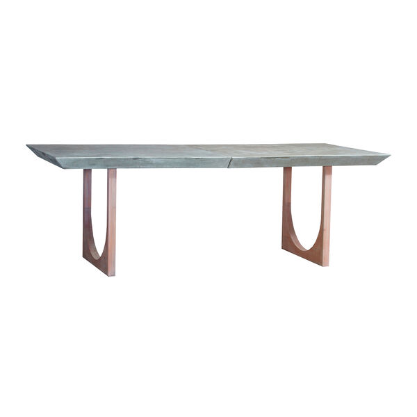 Innwood Concrete and Blonde Stain Dining Table, image 1