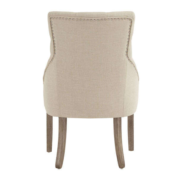 Henry Beige Curved Back Tifted Dining Chair, Set of Two, image 4