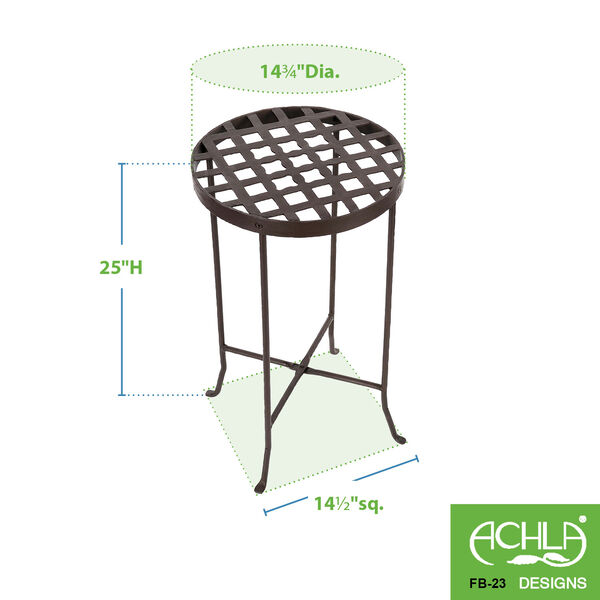 Wrought Iron Flowers Plant Stand III, image 4