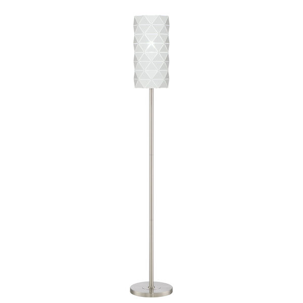 Pandora White 10-Inch One-Light Floor Lamp, image 1