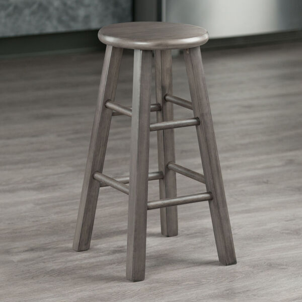 Ivy Rustic Gray Counter Stool, image 5
