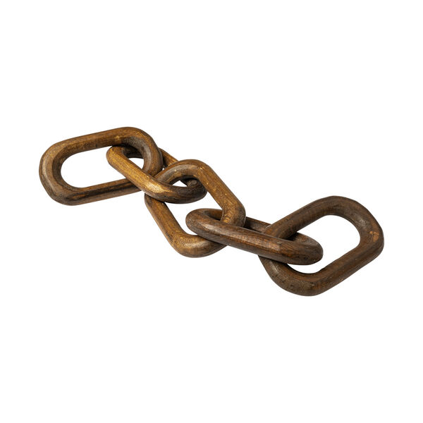 Alix Brown Hand Made Link Chain, image 1