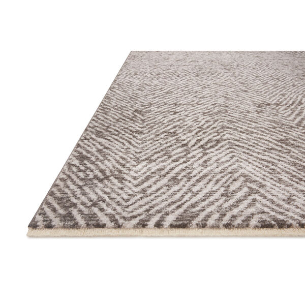 Vance Taupe and Dove Textured Area Rug, image 3