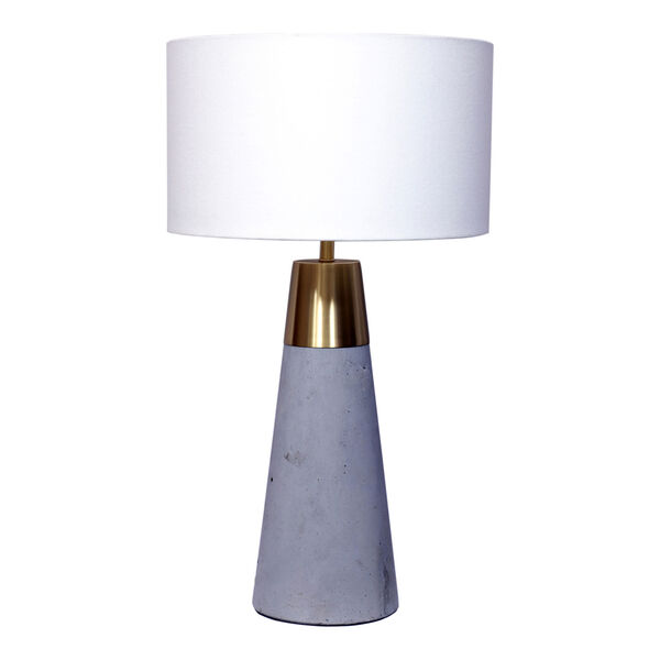 Renny Grey One-Light Lamp, image 1