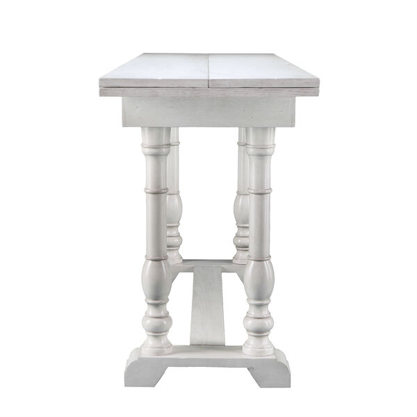Edenderry Distressed White Dining Table, image 6
