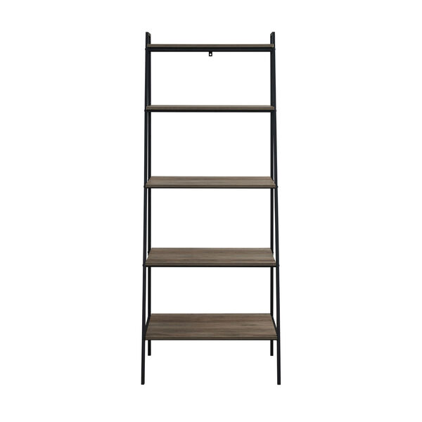 Grey Ladder Bookcase, image 5