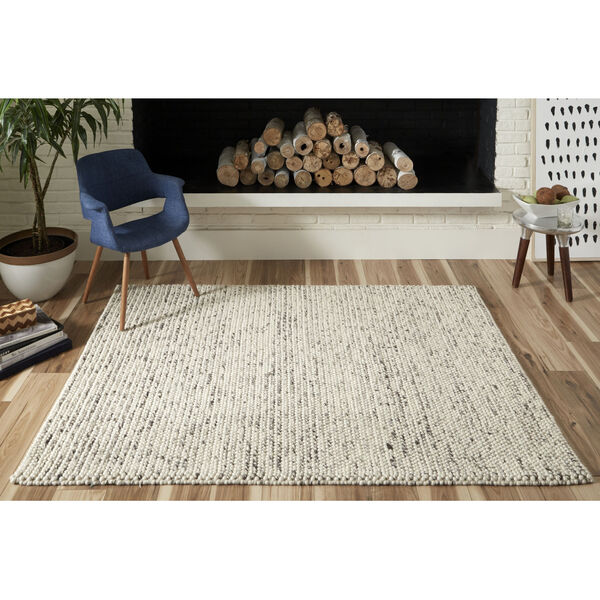 Andes Speckled Ivory Rectangular: 8 Ft. 9 In. x 11 Ft. 9 In. Rug, image 2