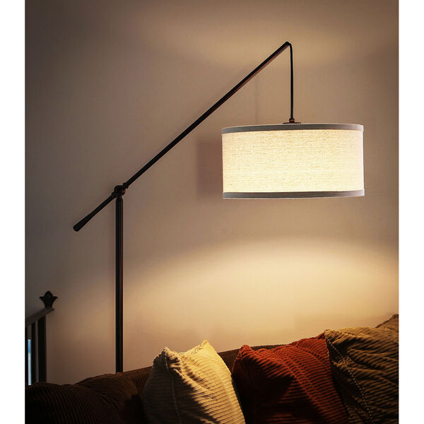 Hudson Bronze LED Floor Lamp, image 4