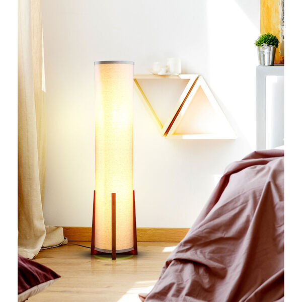 Parker Tan Two-Light LED Floor Lamp, image 2