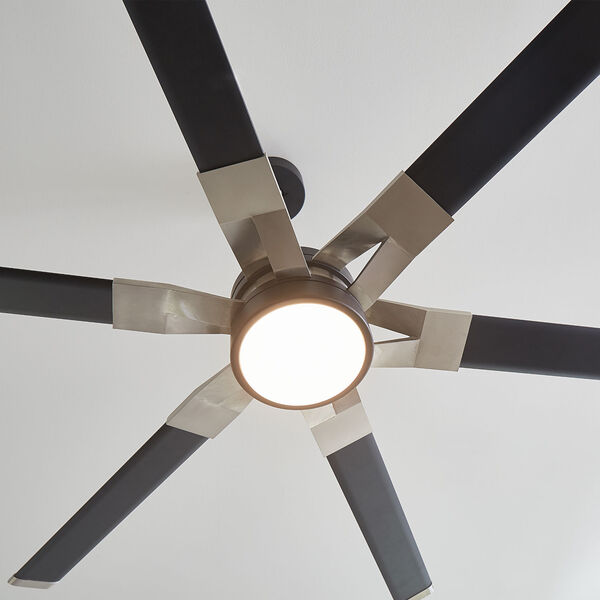 Loft Midnight Black 62-Inch LED Indoor Outdoor Ceiling Fan, image 4