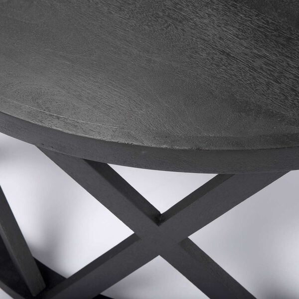 Forsey Black Round Coffee Table, image 5