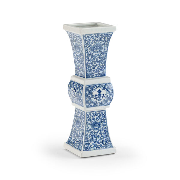 Blue and White Vase, image 1