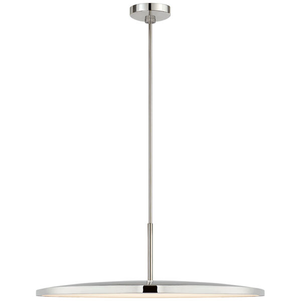 Dot 22-Inch Pendant in Polished Nickel by Peter Bristol, image 1
