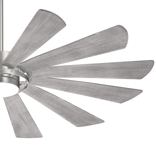 Windmolen Brushed Steel 65-Inch LED Smart Ceiling Fan, image 4