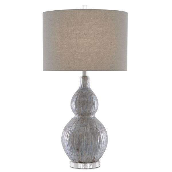 Idyll Gray and Taupe One-Light Table Lamp, image 1