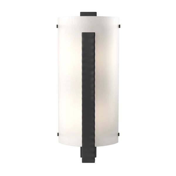 Vertical Bar Black Two-Light Wall Sconce, image 1