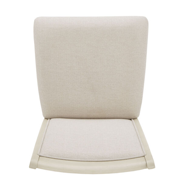 Tate Dove White Upholstered Back Dining Chair, image 6