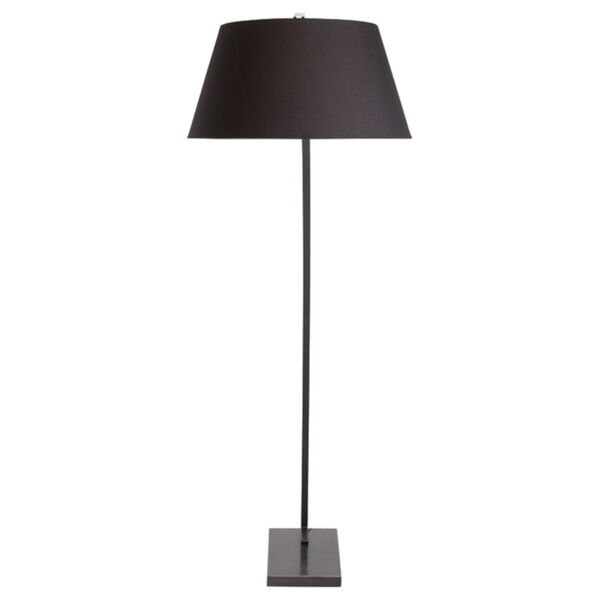 Evan Matte Black Three-Light Floor Lamp, image 2