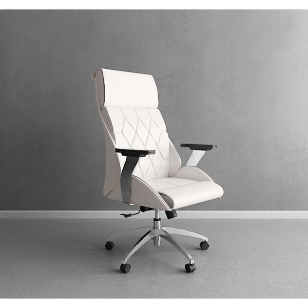Boutique Office Chair White, image 1