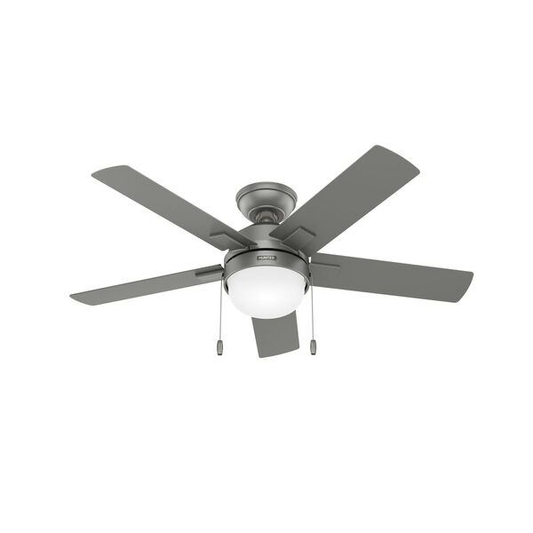 Zeal Matte Silver 44-Inch LED Ceiling Fan, image 7
