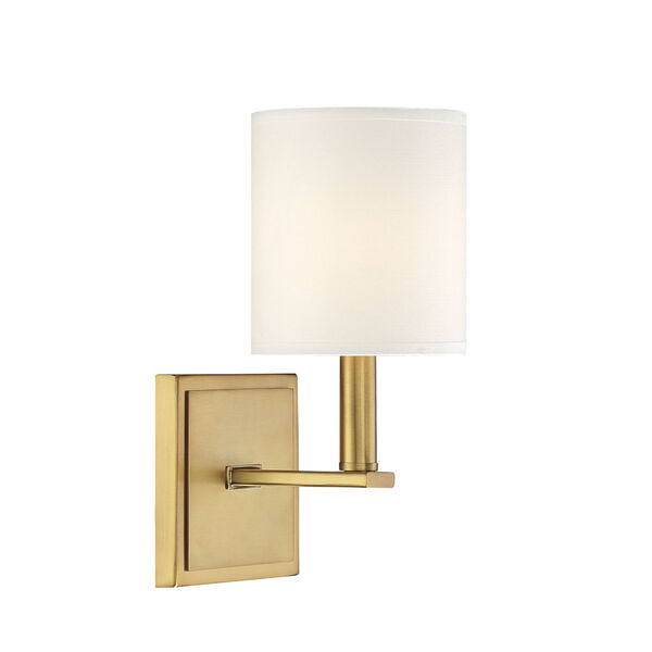Waverly Warm Brass One-Light Sconce, image 3