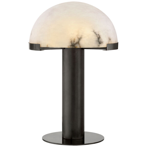 Melange Table Lamp in Bronze with Alabaster by Kelly Wearstler, image 1