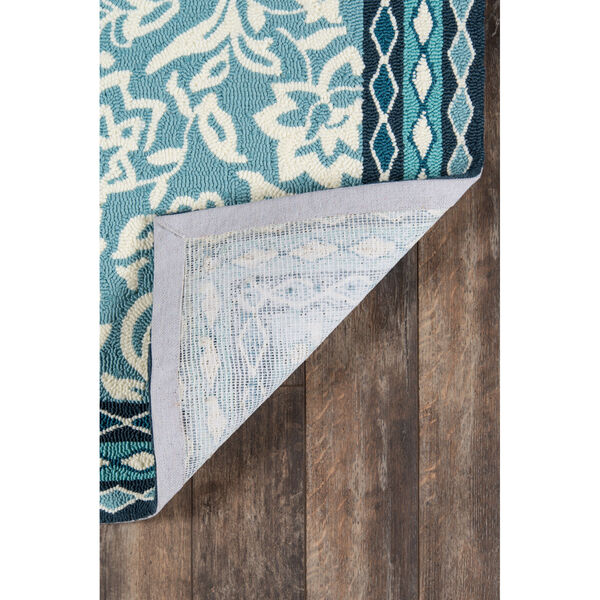 Under A Loggia Rokeby Road Blue Rectangular: 3 Ft. 9 In. x 5 Ft. 9 In. Rug, image 6