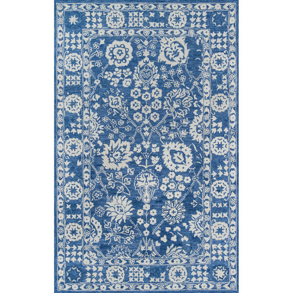 Cosette Oriental Blue Rectangular: 9 Ft. 6 In. x 13 Ft. 6 In. Rug, image 1