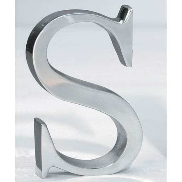 Kindwer Silver Aluminum Letter S, image 1