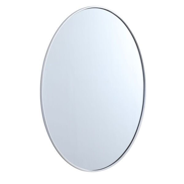 Eternity Silver 40-Inch Oval Mirror, image 5
