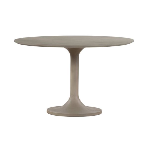 Pippa Medium Gray Concrete Dining Table, image 1