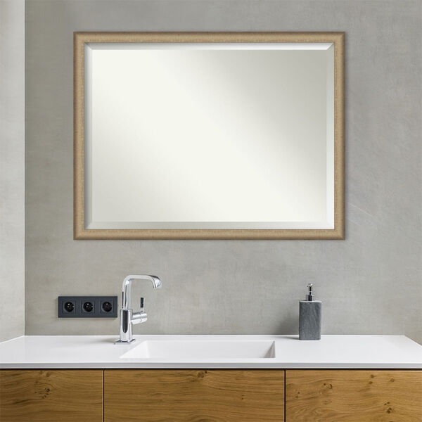 Elegant Bronze 43W X 33H-Inch Bathroom Vanity Wall Mirror, image 5