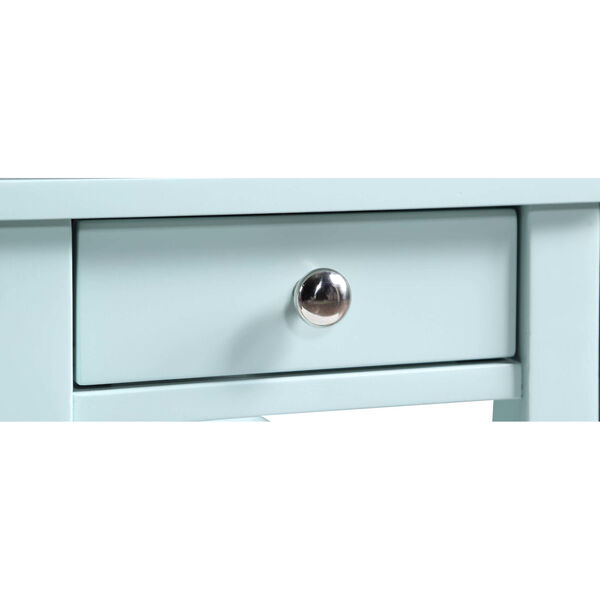 American Heritage Sea Foam End Table With Drawer, image 6
